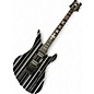Used Schecter Guitar Research Synyster Gates Signature Custom Black and White Solid Body Electric Guitar