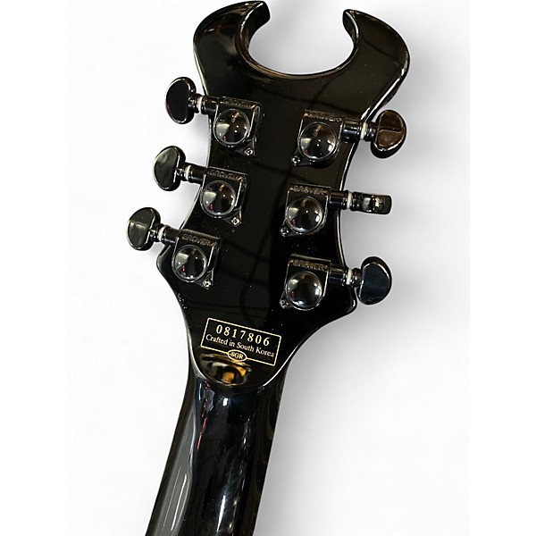 Used Schecter Guitar Research Synyster Gates Signature Custom Black and White Solid Body Electric Guitar