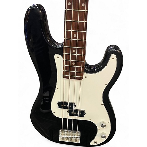 Used Ariana 4 string bass Black and White Electric Bass Guitar