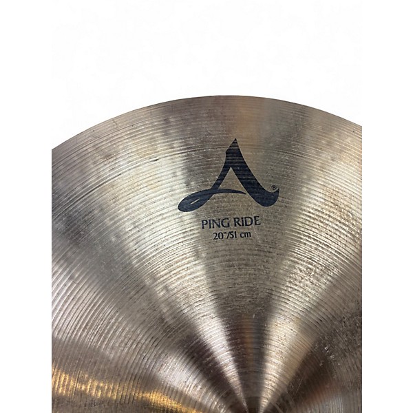 Used Zildjian 20in Ping Ride Cymbal