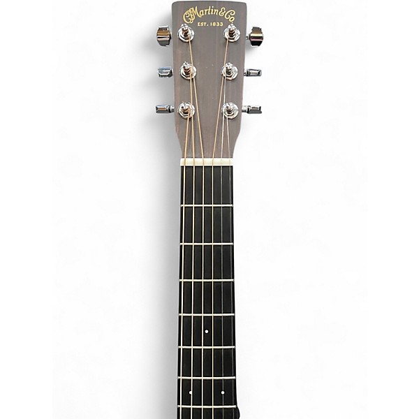 Used Martin D Jr E Natural Acoustic Electric Guitar