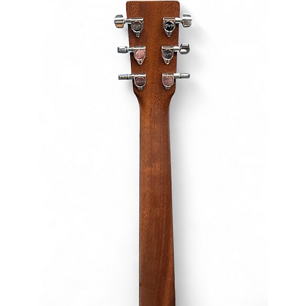 Used Martin D Jr E Natural Acoustic Electric Guitar