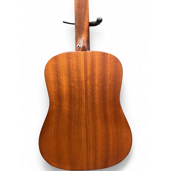 Used Martin D Jr E Natural Acoustic Electric Guitar