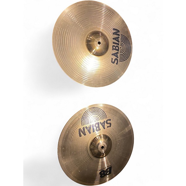 Used SABIAN 14in B8 Hi Hat Pair Cymbal
