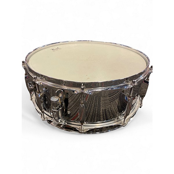 Used Pearl 14X6 Steel Shell Steel Drum