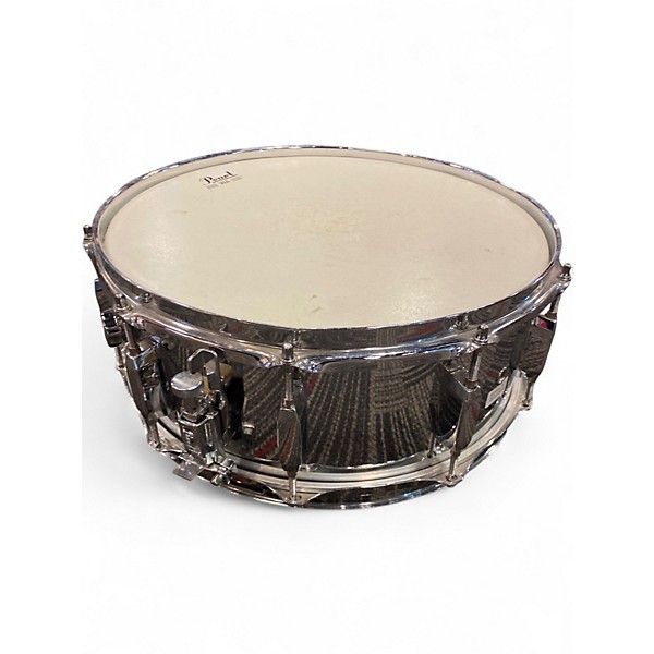 Used Pearl 14X6 Steel Shell Steel Drum
