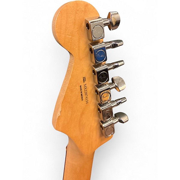 Used Fender Player Stratocaster Black Solid Body Electric Guitar