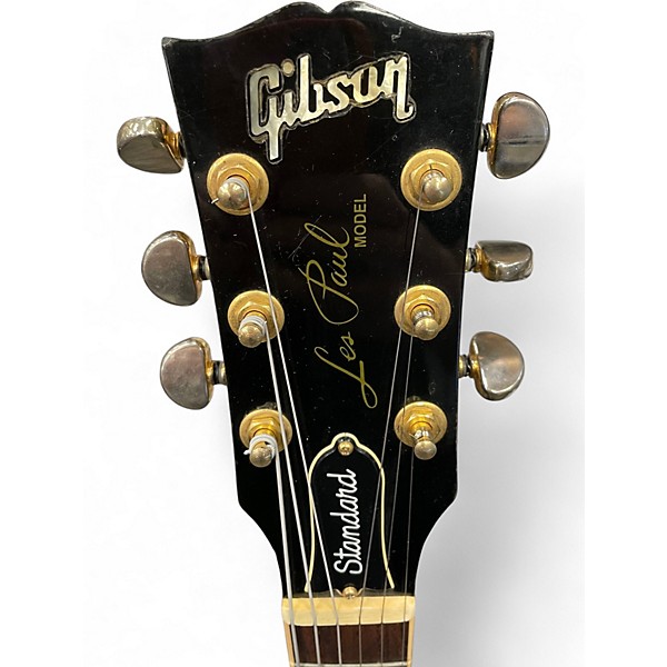 Vintage 1998 Gibson Les Paul Standard Double Cut Jalapeno Green Solid Body Electric Guitar