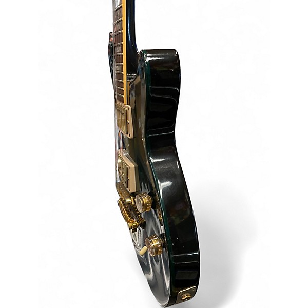 Vintage 1998 Gibson Les Paul Standard Double Cut Jalapeno Green Solid Body Electric Guitar