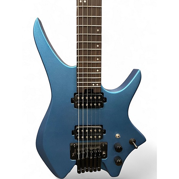 Used Hils NEXT HN5 Blue Solid Body Electric Guitar