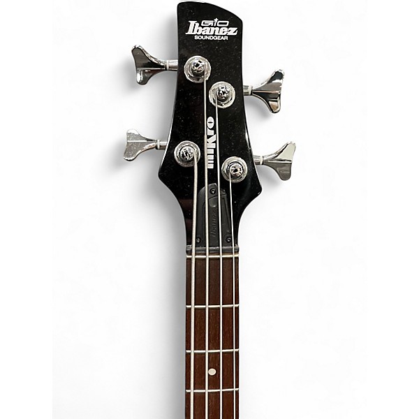 Used Ibanez GSRM20 Mikro Short Scale Trans Red Electric Bass Guitar