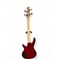 Used Ibanez GSRM20 Mikro Short Scale Trans Red Electric Bass Guitar