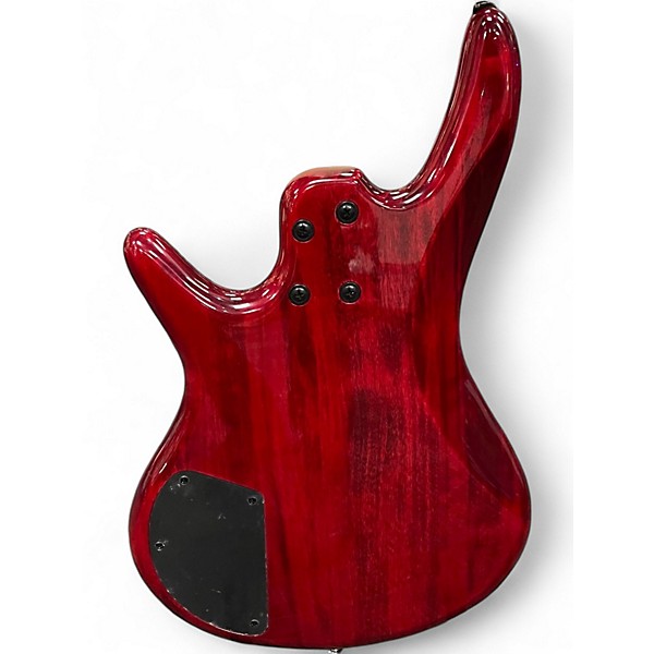 Used Ibanez GSRM20 Mikro Short Scale Trans Red Electric Bass Guitar