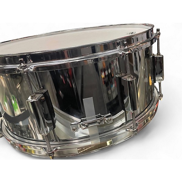 Used Pearl 14in Export Series steel snare steel Drum