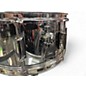 Used Pearl 14in Export Series steel snare steel Drum