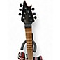 Used EVH Wolfgang Standard Red with Black and White Stripes Solid Body Electric Guitar