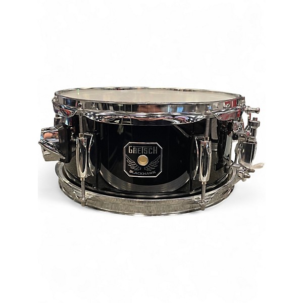 Used 2026 Gretsch Drums 12X5.5 Blackhawk Gloss Black Drum