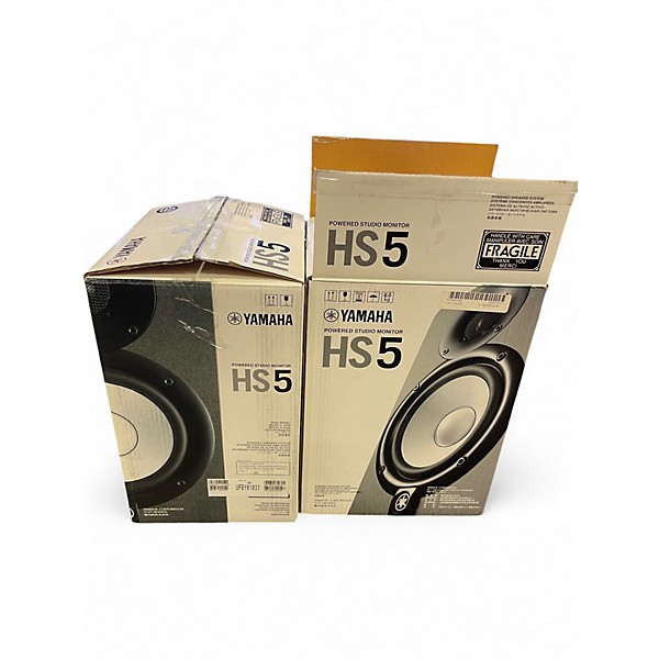Used Yamaha HS5 Pair Powered Monitor