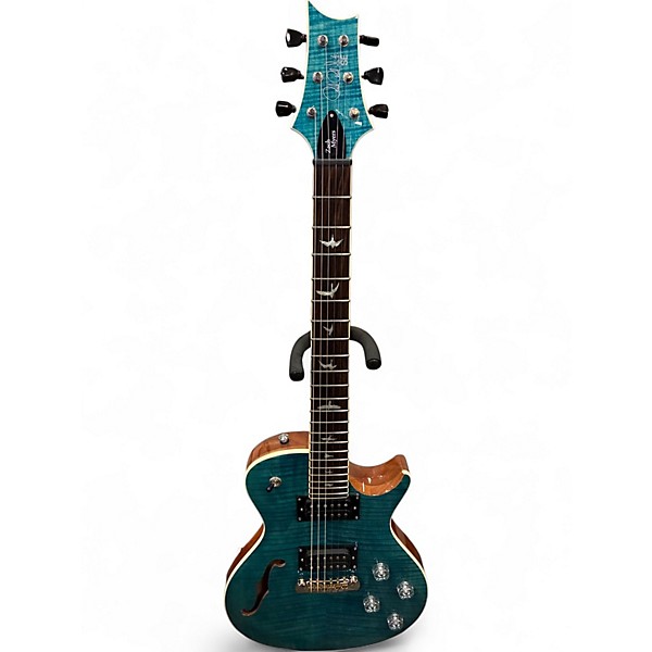 Used PRS Zach Myers Signature SE Blue Solid Body Electric Guitar