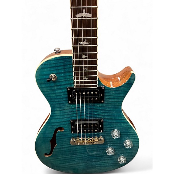 Used PRS Zach Myers Signature SE Blue Solid Body Electric Guitar