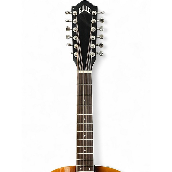 Used Gretsch Guitars F2512E 2 Tone Sunburst 12 String Acoustic Electric Guitar