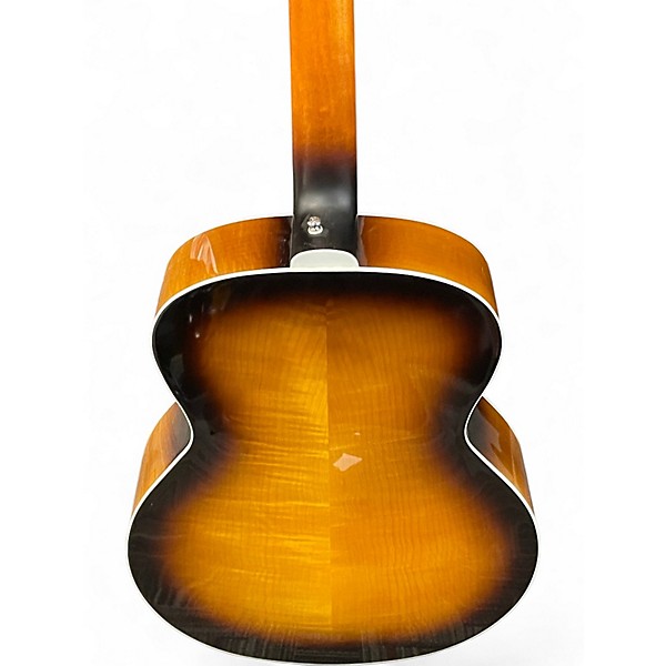 Used Gretsch Guitars F2512E 2 Tone Sunburst 12 String Acoustic Electric Guitar