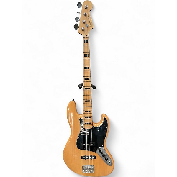 Used Squier Classic Vibe 70s Jazz Bass Natural Electric Bass Guitar