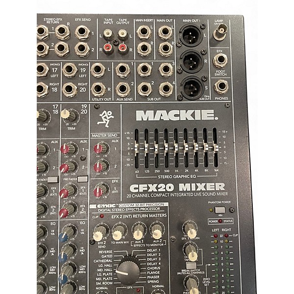 Used Mackie CFX20 Unpowered Mixer