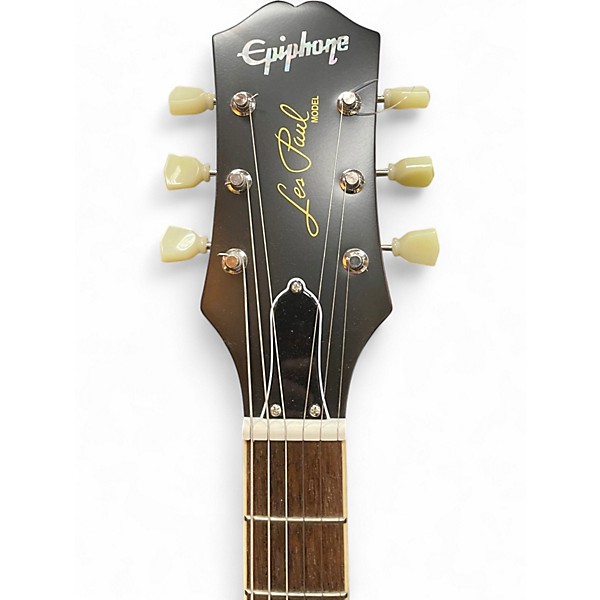 Used Epiphone 1959 Reissue Les Paul Standard Lemonburst Solid Body Electric Guitar