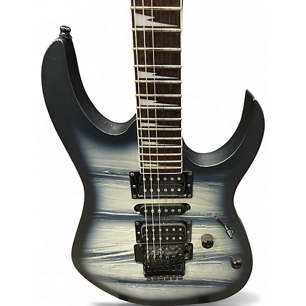 Used Ibanez RG470DX BLACK PLANET MATTE Solid Body Electric Guitar