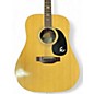 Vintage 1970s Epiphone FT565 12 String Dreadnaught Natural 12 String Acoustic Guitar