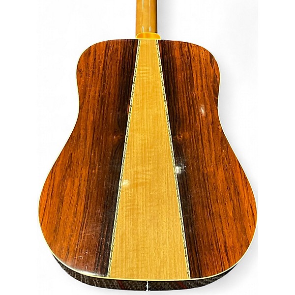 Vintage 1970s Epiphone FT565 12 String Dreadnaught Natural 12 String Acoustic Guitar