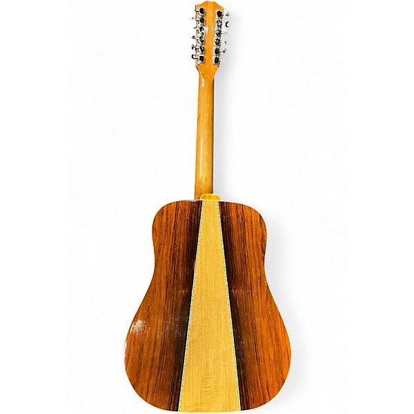 Vintage 1970s Epiphone FT565 12 String Dreadnaught Natural 12 String Acoustic Guitar