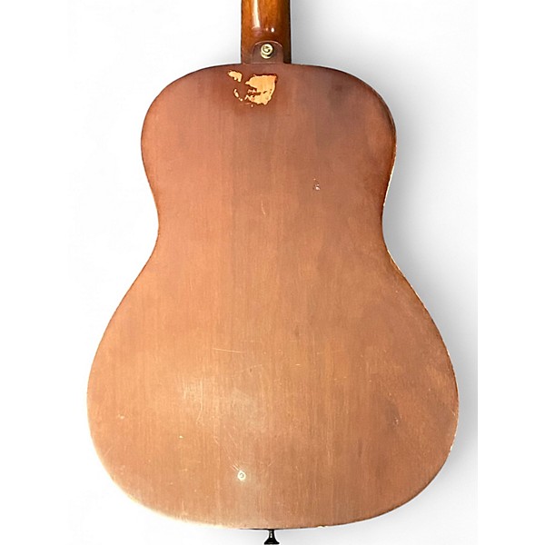 Vintage 1940s Telleno T10S Nylon Parlor Natural Classical Acoustic Guitar