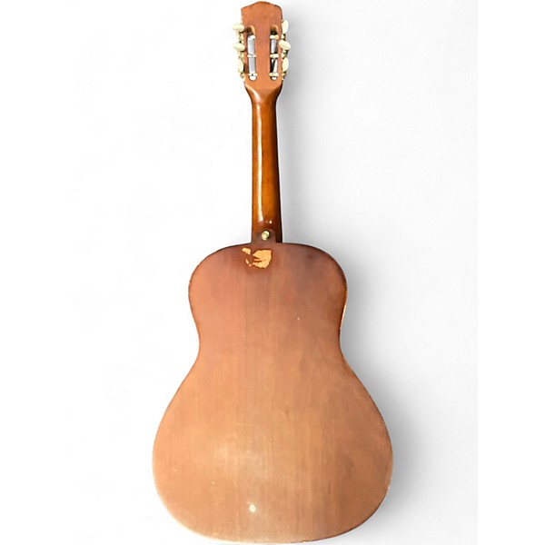 Vintage 1940s Telleno T10S Nylon Parlor Natural Classical Acoustic Guitar