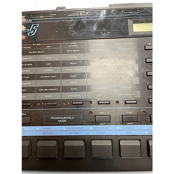 Used KORG DDD5 Drum Machine