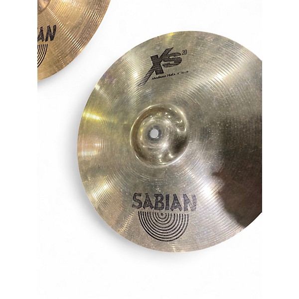 Used SABIAN 14in XS Hi Hat Top Cymbal