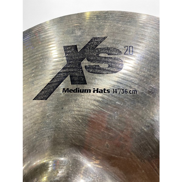 Used SABIAN 14in XS Hi Hat Top Cymbal