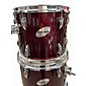 Used Ludwig 5 Piece Accent Wine Red Drum Kit