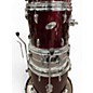 Used Ludwig 5 Piece Accent Wine Red Drum Kit