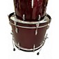 Used Ludwig 5 Piece Accent Wine Red Drum Kit