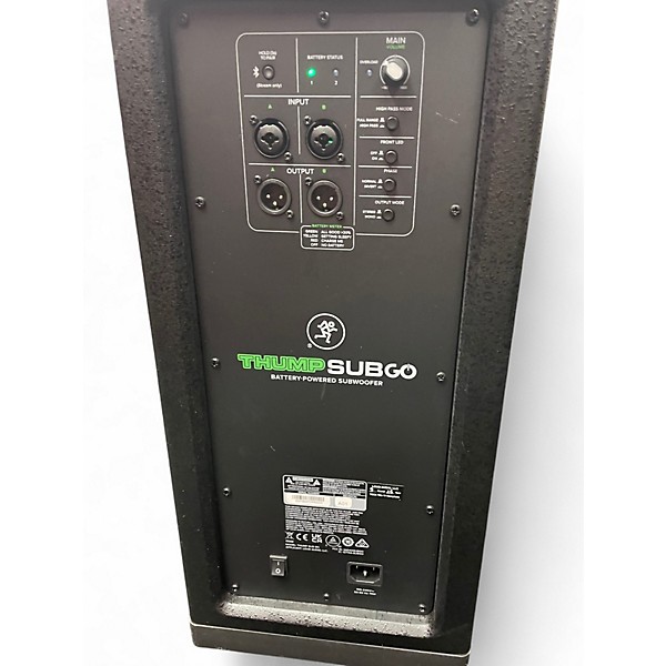 Used Mackie THUMP SUB GO Powered Subwoofer