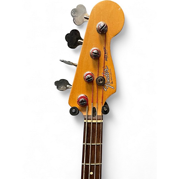 Used 1995 Fender Standard Jazz Bass Lake Placid Blue Electric Bass Guitar