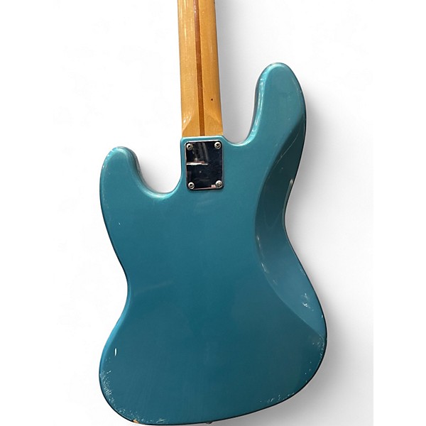 Used 1995 Fender Standard Jazz Bass Lake Placid Blue Electric Bass Guitar
