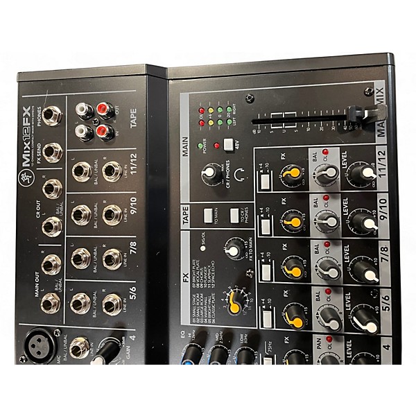 Used Mackie mix12fx Unpowered Mixer