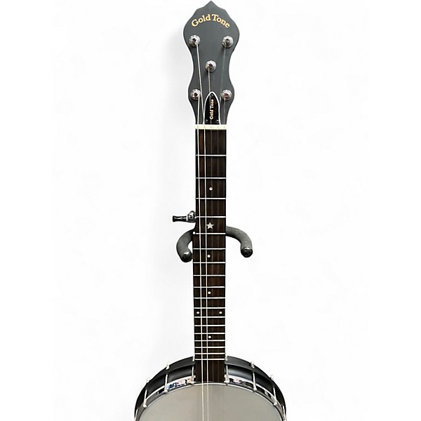 Used Gold Tone AC-5+1s Black Banjo