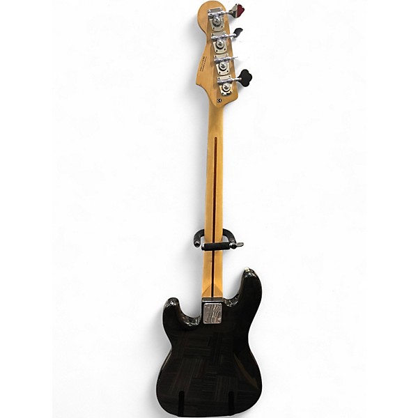 Used Squier Precision Bass Black Electric Bass Guitar