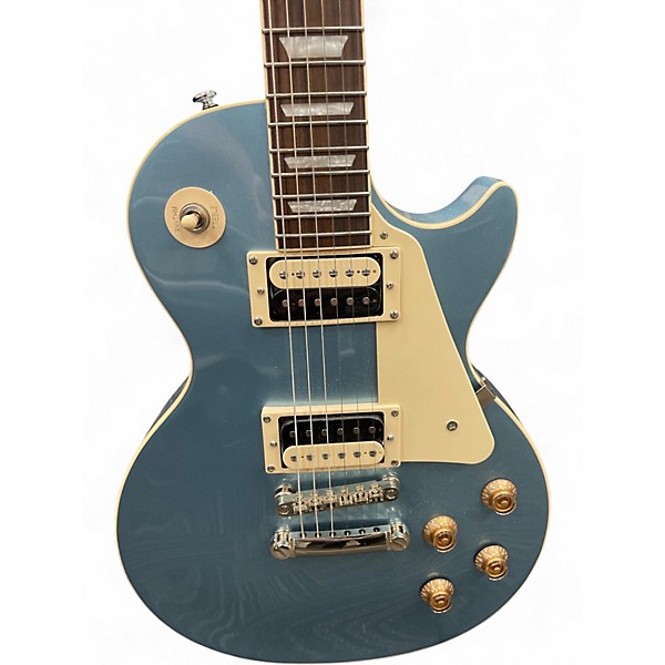 Used Epiphone LES PAUL MODERN PRO Blue Sapphire Solid Body Electric Guitar