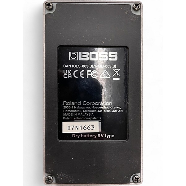 Used BOSS RV6 Digital Reverb Effect Pedal