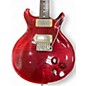 Used PRS Santana III Trans Crimson Red Solid Body Electric Guitar